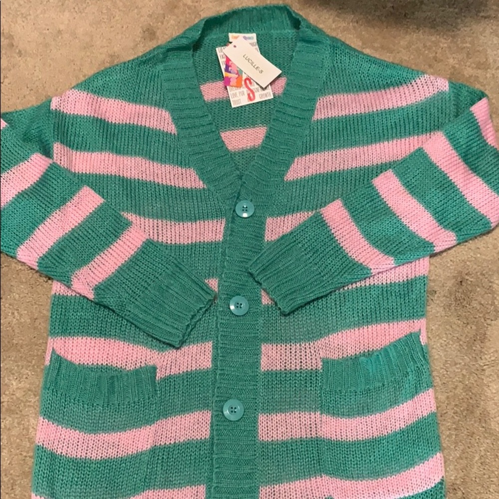 Lucille teal and baby pink